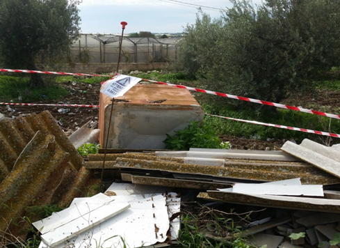 Pachino, partita oggi la bonifica di 22 discariche in cui c'era amianto