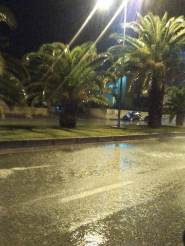 Piove a Siracusa, città allagata in poche ore