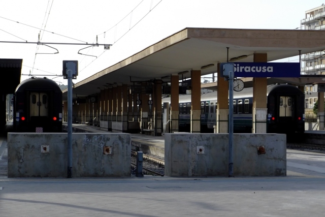 Siracusa, nuova interruzione ferroviaria con Catania a gennaio e febbraio 2017