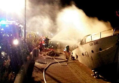 Yacht in fiamme nel Savonese, muoiono tre persone