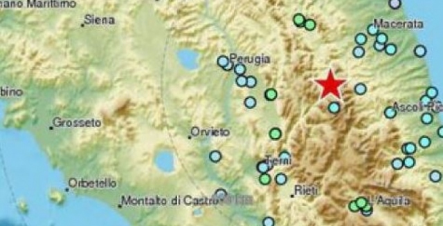 Terremoto, 15 scosse nella notte nel Centro Italia: la piu' forte 3.2