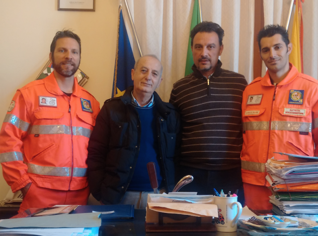 Solarino, i volontari del Centro Ascolto-Anpas in partenza per Norcia