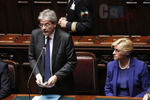 Gentiloni, discorso alla Camera: governo di responsabilità