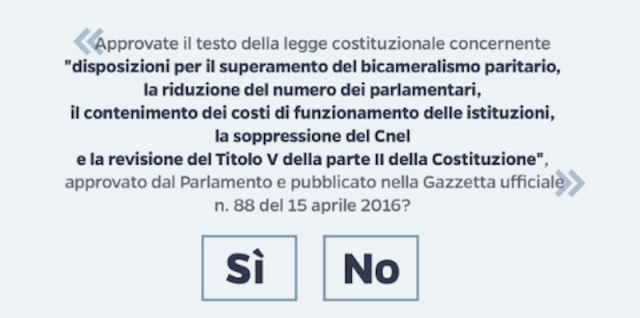 Oggi gli ultimi colpi per il referendum