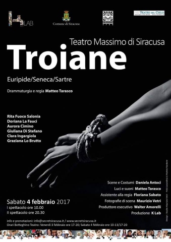 "Troiane", primo spettacolo fuori dal cartellone