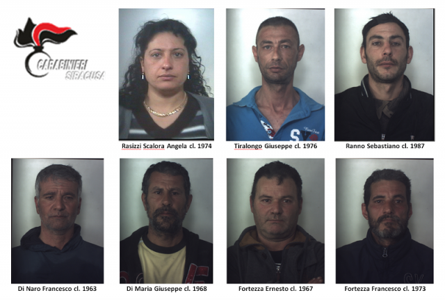 I Carabinieri passano al setaccio il territorio di Siracusa