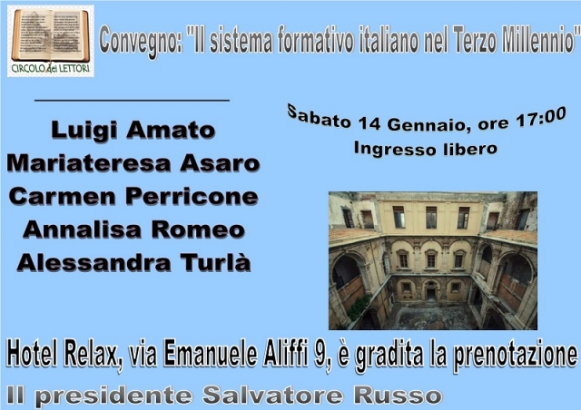 "Il sistema formativo italiano nel Terzo Millennio"