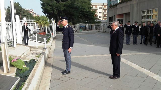Siracusa, il saluto al questore uscente: dott. Caggegi