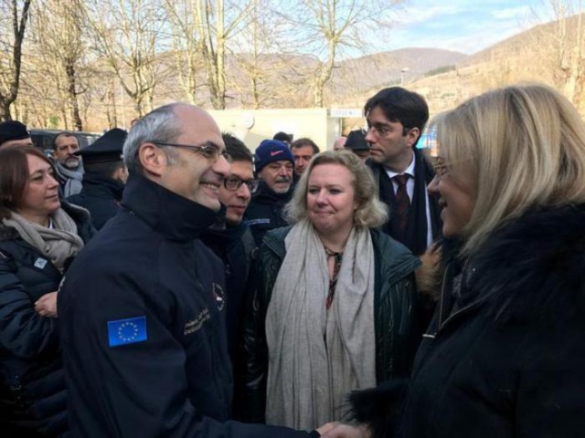 Terremoto: commissaria Ue Cretu in visita a Norcia