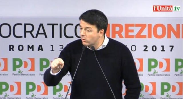 Renzi al vertice del Pd: 'Con il congresso salta voto di giugno'