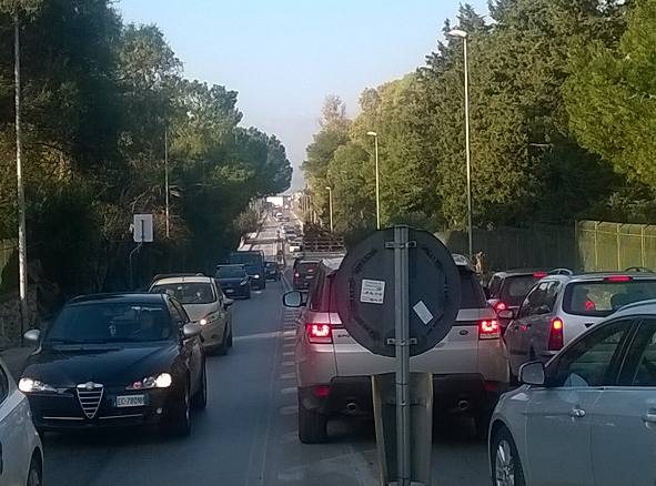 Siracusa, traffico nel caos in viale Paolo Orsi