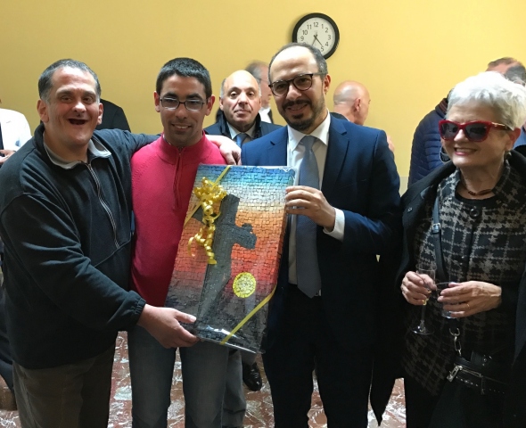 Faraone in visita alla Fondazione Merici