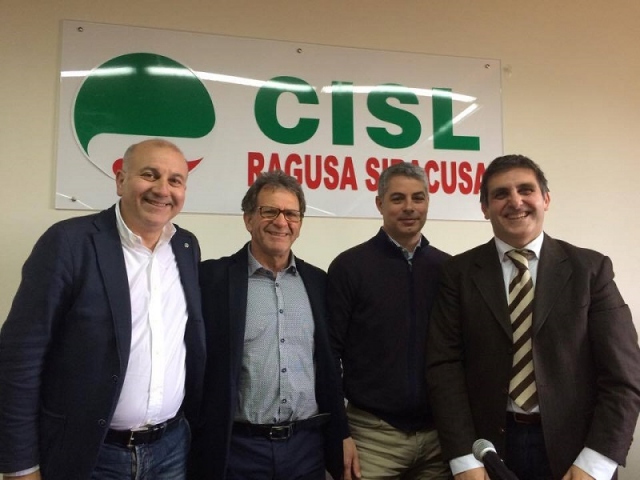 Flaei Cisl: Antonino Augello è il segretario generale di Siracusa e Ragusa