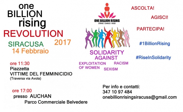 One Billion Rising, domani balla contro la violenza sulle donne