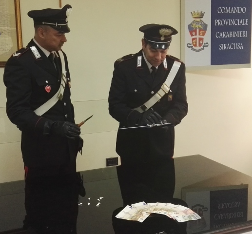 Siracusa, trovato con 2 grammi di cocaina: arrestato