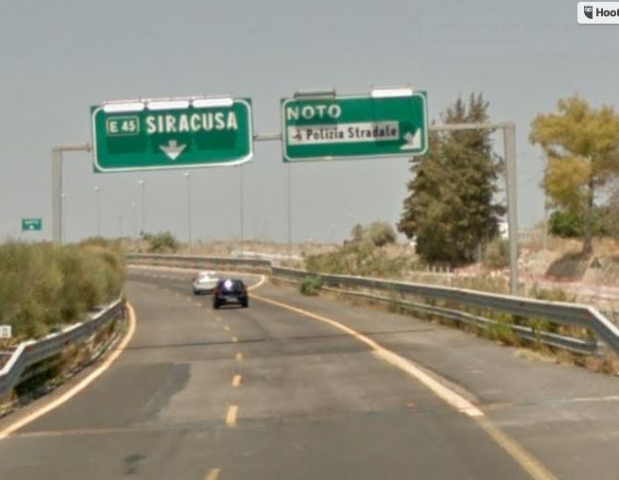 Chiuso lo svincolo di Noto dell'autostrada Siracusa-Gela