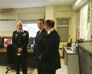 Siracusa, il Prefetto Castaldo in visita al Comando dei Carabinieri