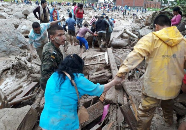 Colombia, valanga di fango sulla città di Mocoa: 193 morti