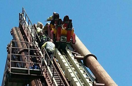 Black out a Gardaland, famiglie soccorse a 30 metri d'altezza