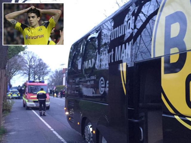 Bombe contro bus del Borussia Dortmund, al vaglio pista islamica radicale