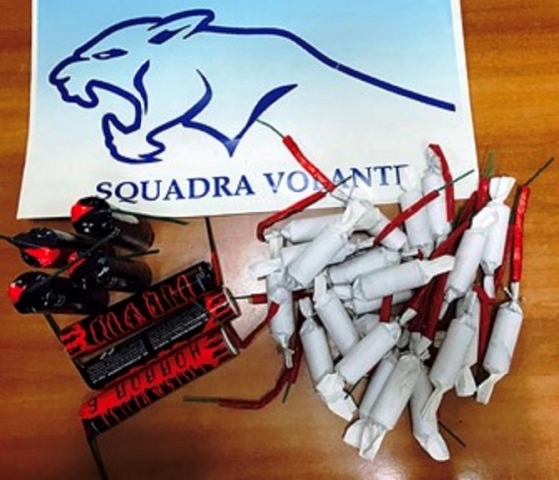 Augusta, aveva materiale esplodente irregolare: denunciato