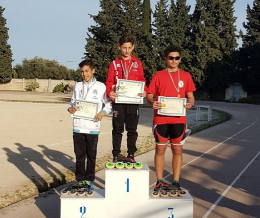 Tutti qualificati per i campionati italiani i ragazzi dell'Aretusa Skate in line