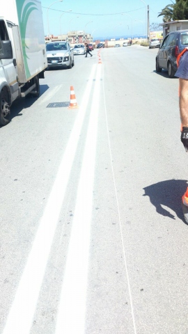 Siracusa, dopo la morte del 16enne nuovo look per Via Italia 103: stamattina le strisce continue