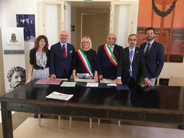 Siracusa, firmato protocollo d'intesa con la città di Alessandria