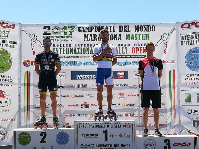 Medaglia d'oro per il siracusano Siringo ai Campionati Mondiali Master