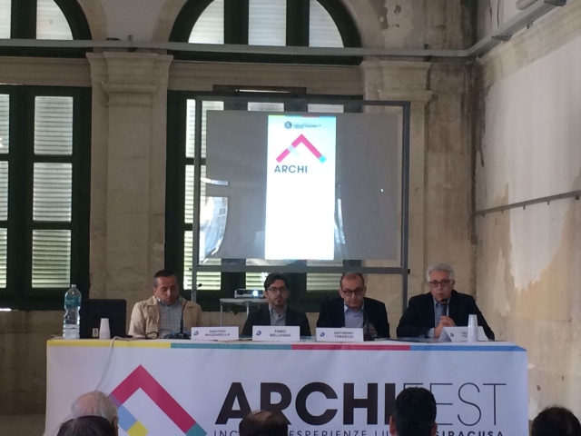 Siracusa, Bim e Cam tra i temi dell'Archifest di Ortigia