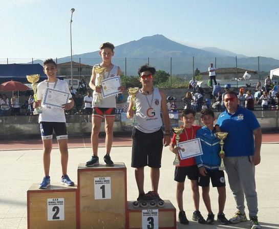 Campionati regionali su pista, buono il bilancio per Aretusa Skate in line