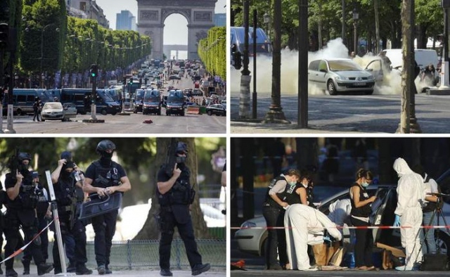 Parigi, terrorista Champs Elysees segnalato dal 2013: fermati familiari