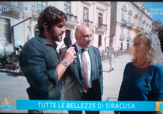 Siracusa, beni culturali, mare e cibo: stamattina su RaiUno