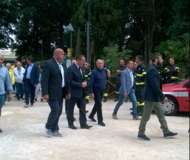 Siracusa, il presidente del Senato Pietro Grasso al Teatro Greco