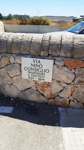 Il tributo della città di Siracusa a Nino Consiglio