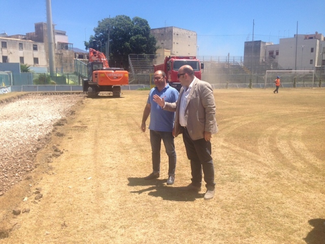 Siracusa, al via i lavori per il sintetico al De Simone