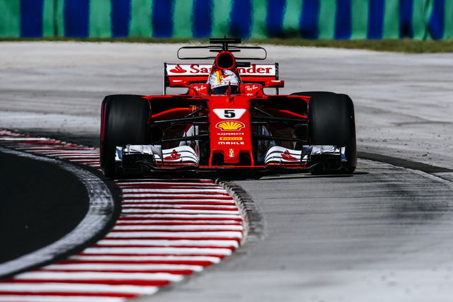 Gp d'Ungheria: doppietta Ferrari con Vettel e RaiKKonen
