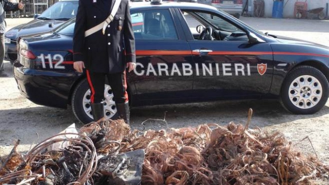 Priolo, furto di rame e materiale ferroso: arrestati in 3