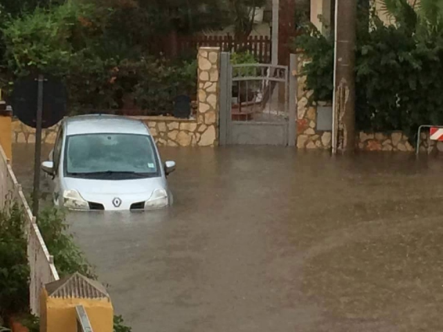 Siracusa, record di precipitazioni a settembre 2016