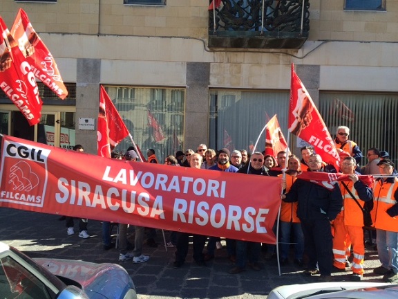 Gugliotta, Filcams: "Arnone si occupi di Siracusa Risorse"