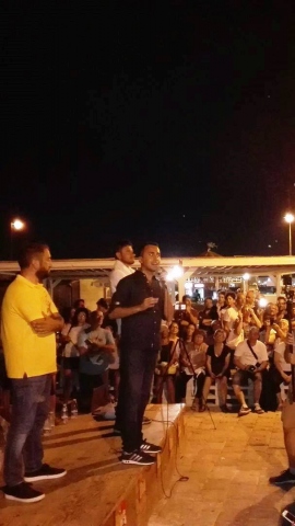 Di Battista, Di Maio e Cancelleri a Marzamemi per il tour A Tutta Sicilia