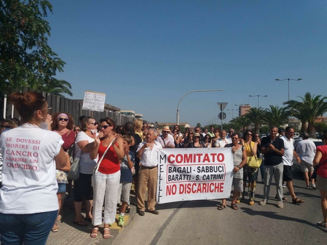 Siracusa, inquinamento: la protesta dei cittadini