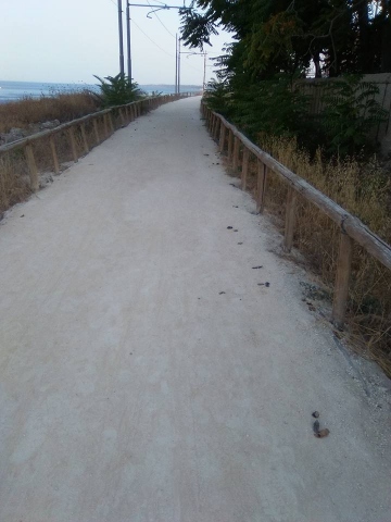 Siracusa, passeggiata alla pista ciclabile: slalom tra le deiezioni canine