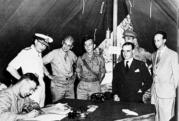 Cassibile, celebrazioni per il 74° anniversario della firma dell'Armistizio