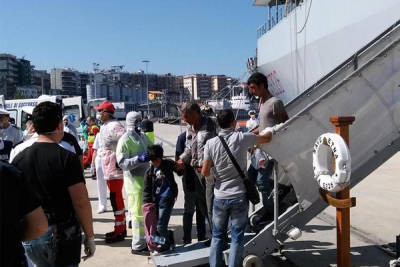 Augusta, fermati due presunti scafisti