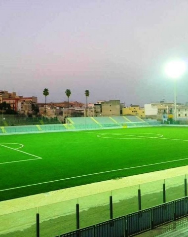 Siracusa, completata la stesura del nuovo manto sintetico al De Simone