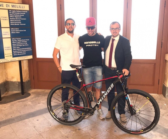 Il melillese Quadarella all'Etna Marathon di Mountain bike