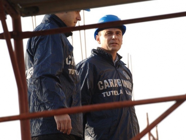 Augusta, cantiere sul Lungomare "Ionio": violate normative sulla sicurezza e lavoratori in nero