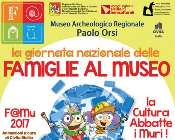 Siracusa, "famiglie al museo" al Paolo Orsi