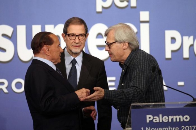 Musumeci, con me Sgarbi Armao e Lagalla